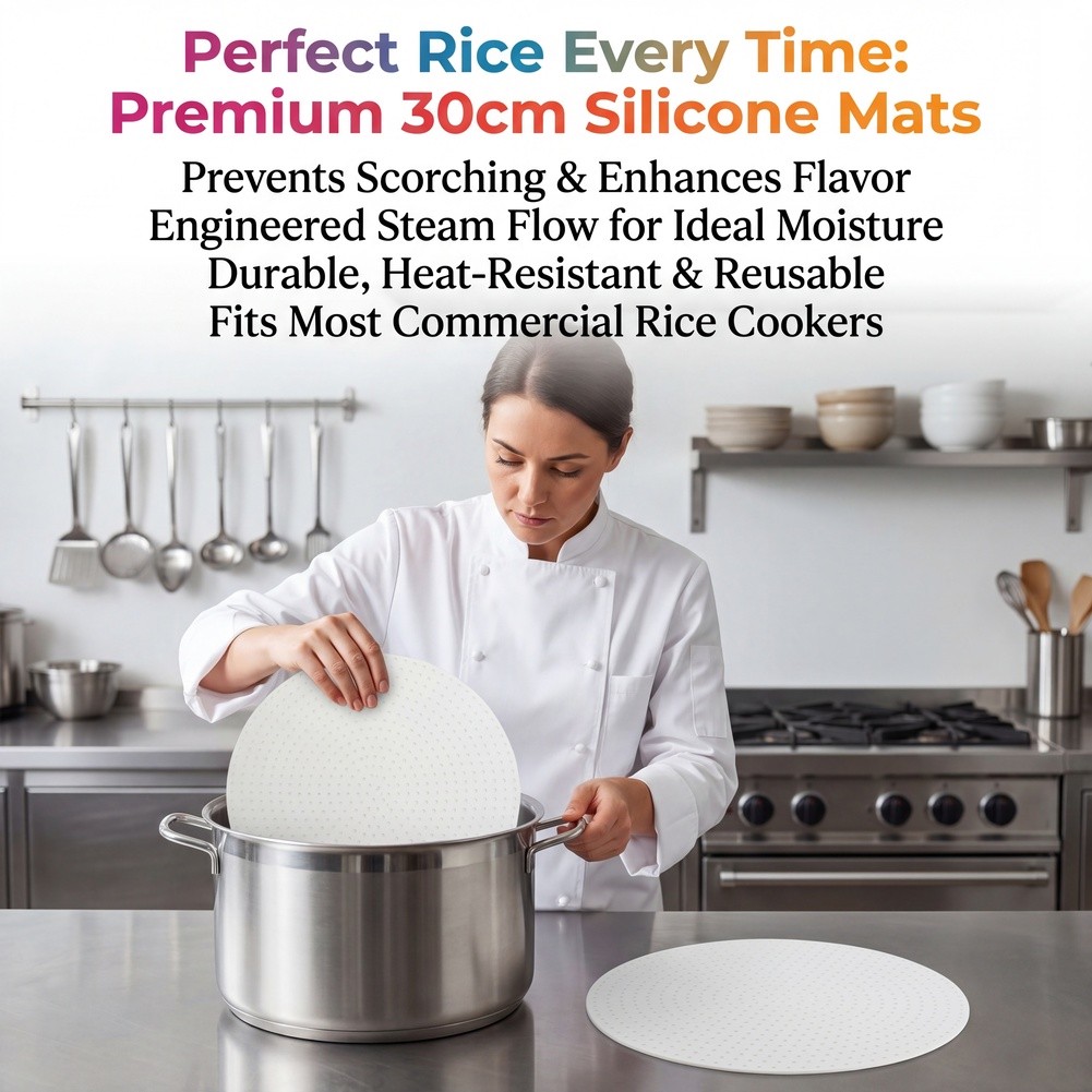 Commercial Rice Cooker - 2 stuks 30 cm siliconen anti-verbrandingsmatten