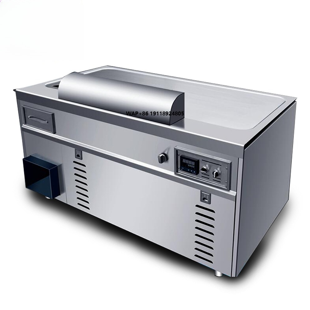Teppanyaki Grill Table - Japanse commerciële restaurant Yakiniku tafelgrill, rookloze