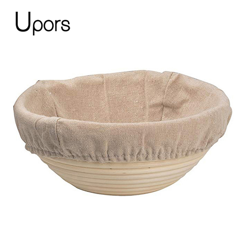 Crepe Maker Griddle - UPORS Rotan Brood Proofing Mand Natuurlijke