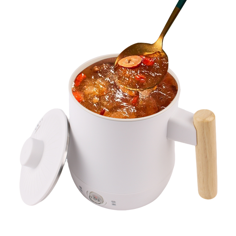 Soup Kettle Warmer - Elektrische Stoofpot Gezondheidsbeker 600ml Multifunctionele Heetwaterketel
