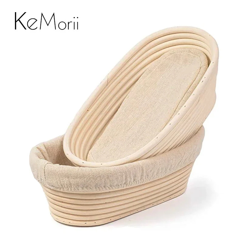 Crepe Maker Griddle - Natuurlijke Rotan Brood Proofing Mand Handgemaakte