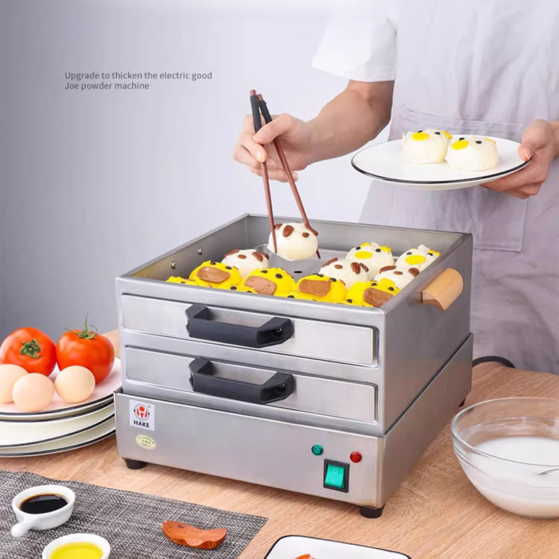 Commercial Kitchen Steamer - Rijstnoedelmachine Ladetype Multifunctionele elektrische stoomboot Gestoomde