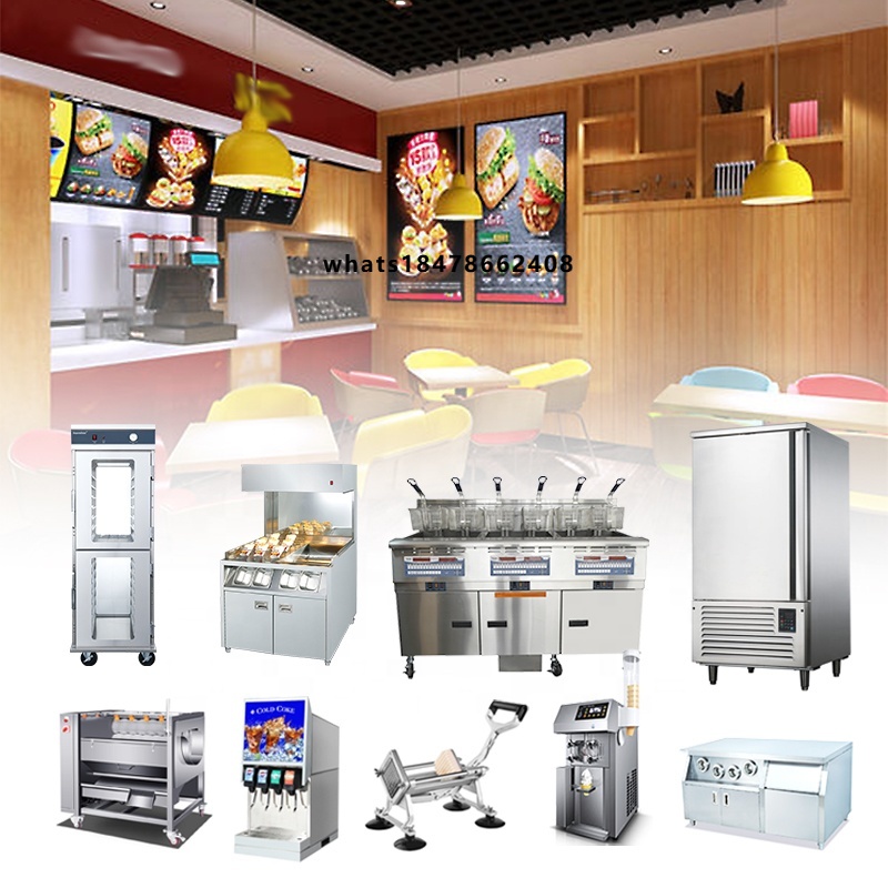 Commercial Kitchen Equipment - CHEFMAX Commerciële KFC McDonald's Burgerrestaurant Keuken