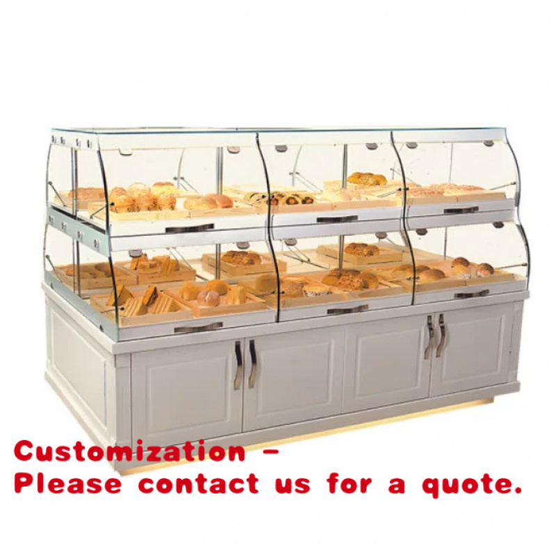 Refrigerated Display Case - Kasten en displays voor luxe bakkerijen,