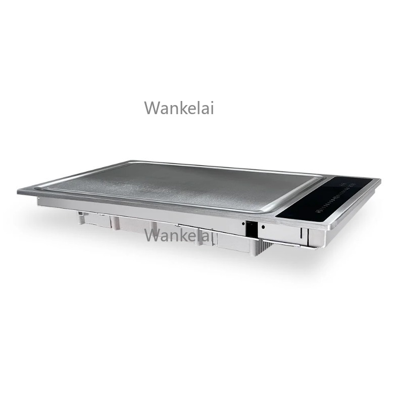 Teppanyaki Grill Table - Commerciële elektrische inductie Teppanyaki-grill Ingebouwde modulaire