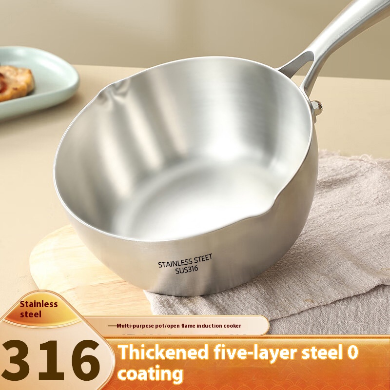 Soup Kettle Warmer - 316 roestvrijstalen pot verdikking non-stick alles-in-één
