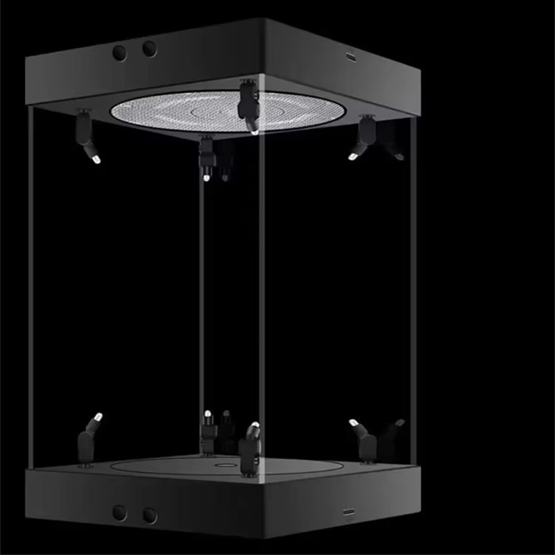 Refrigerated Display Case - Draaiende LED-spot Acryl Box Figure Display