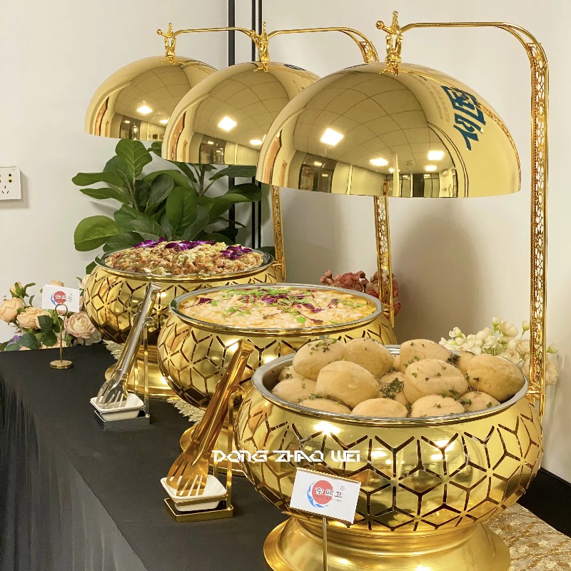Bain Marie Food Warmer - Luxe 9L cateringbuffet met ophanghoes Voedselverwarmer