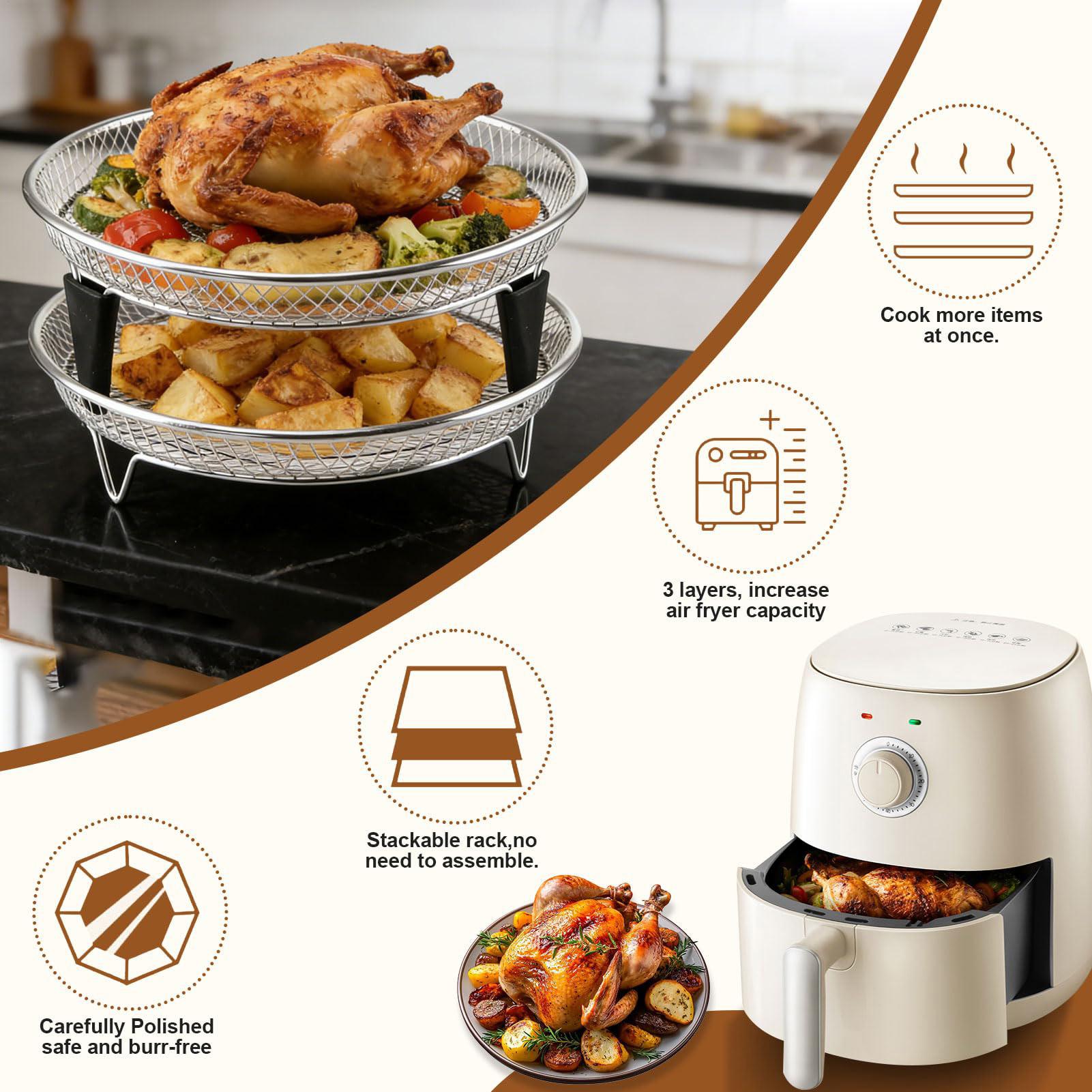 Airfryermandje van roestvrij s - Commercial Kitchen Steamer recensie en prijs