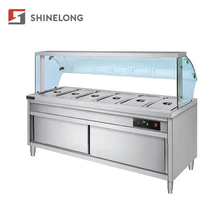 Commerciële 6-pans elektrische - Bain Marie Food Warmer recensie en prijs