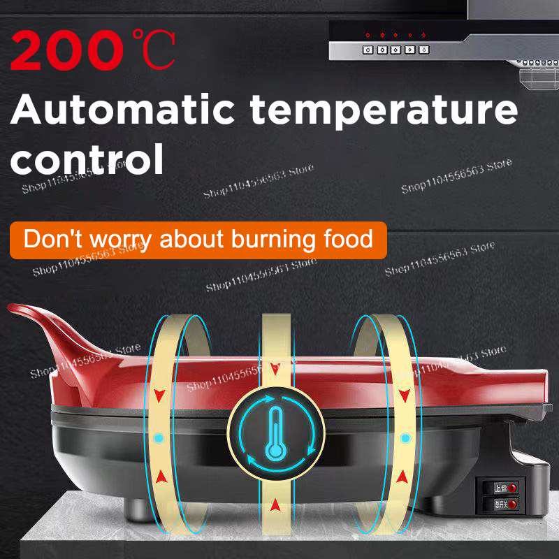 110 V/220 V Elektrische Pannen - Crepe Maker Griddle recensie en prijs