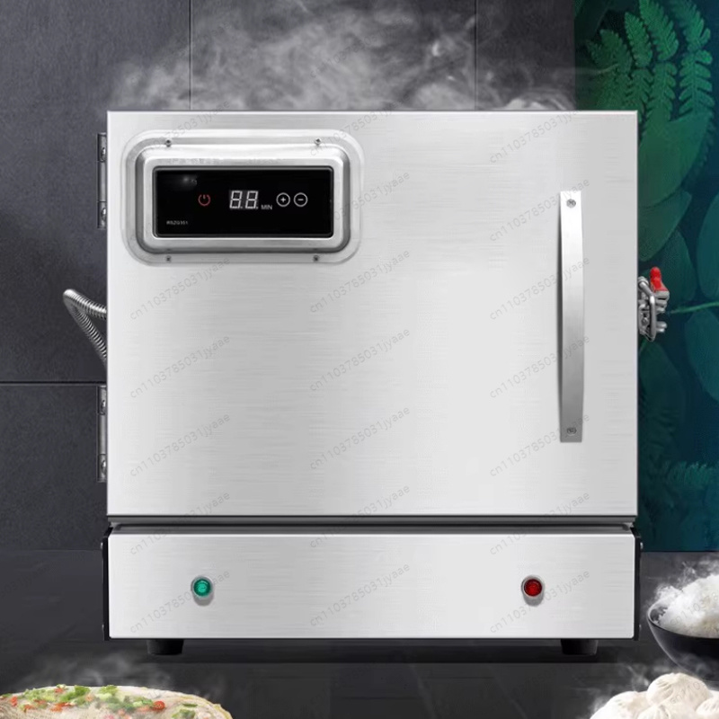 Elektrische stoompan van roest - Commercial Kitchen Steamer recensie en prijs