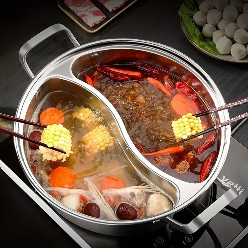 304 RVS Dubbele Verdeelde Hotp - Soup Kettle Warmer recensie en prijs