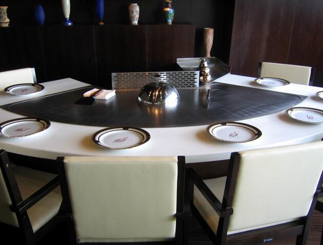 Keukenapparatuur Gas Teppanyak - Teppanyaki Grill Table recensie en prijs