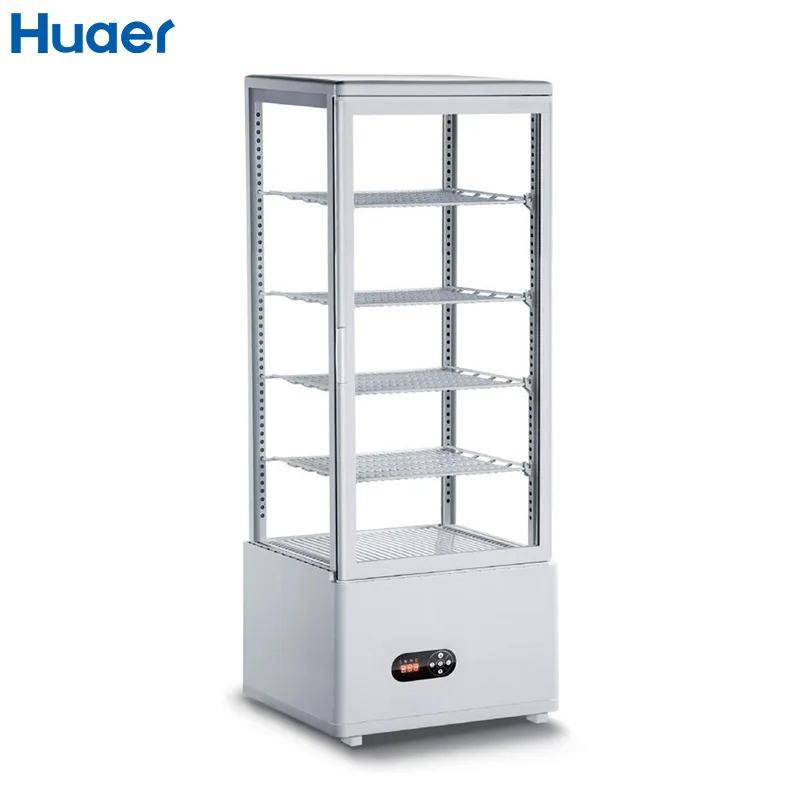 Drie-laags koelapparatuur vitr - Refrigerated Display Case recensie en prijs
