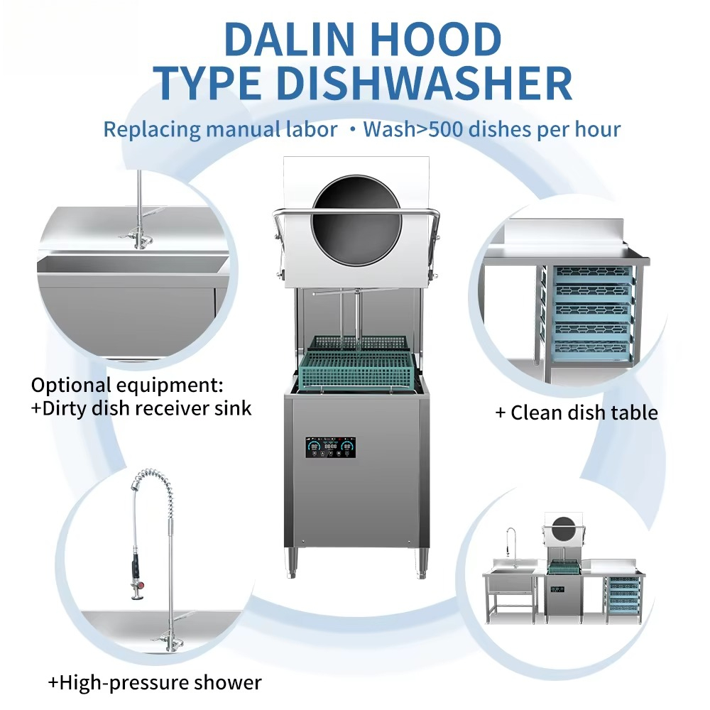 5KW 7KW 9KW Vrijstaande slimme - Commercial Kitchen Dishwasher recensie en prijs