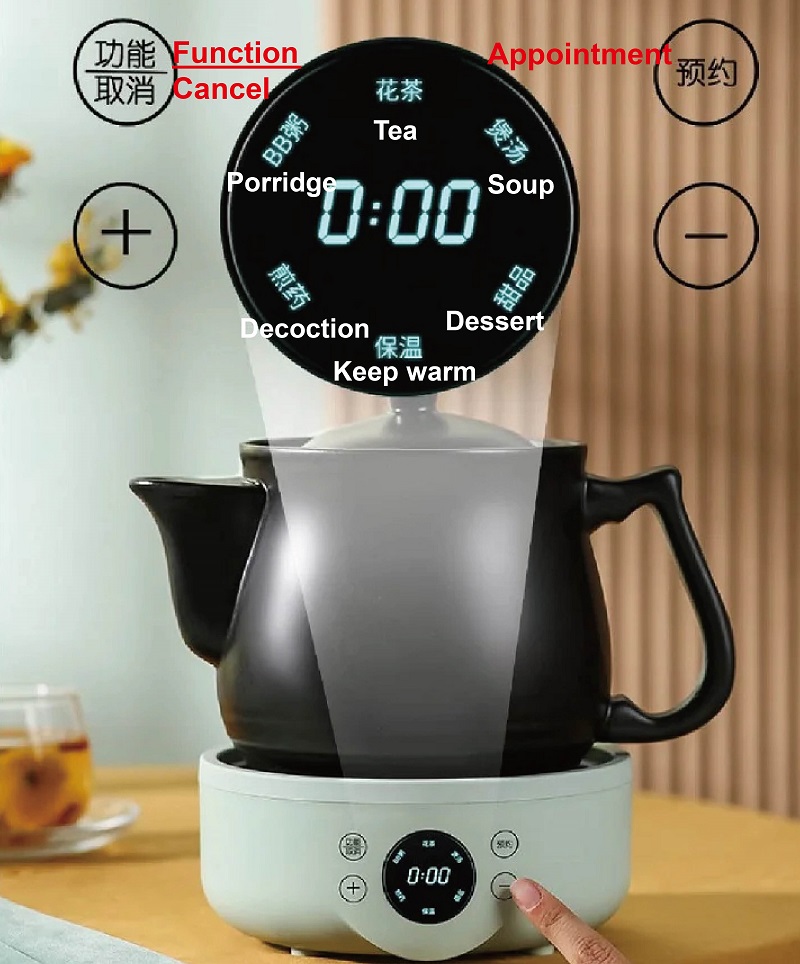 1.8L Elektrische Stoofpot 9.5h - Soup Kettle Warmer recensie en prijs