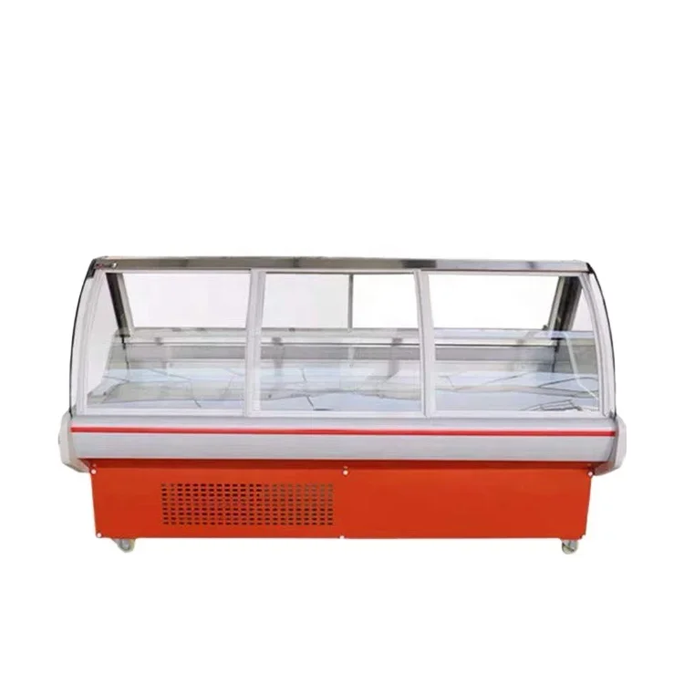 # voor glazen deur vlees displ - Refrigerated Display Case recensie en prijs