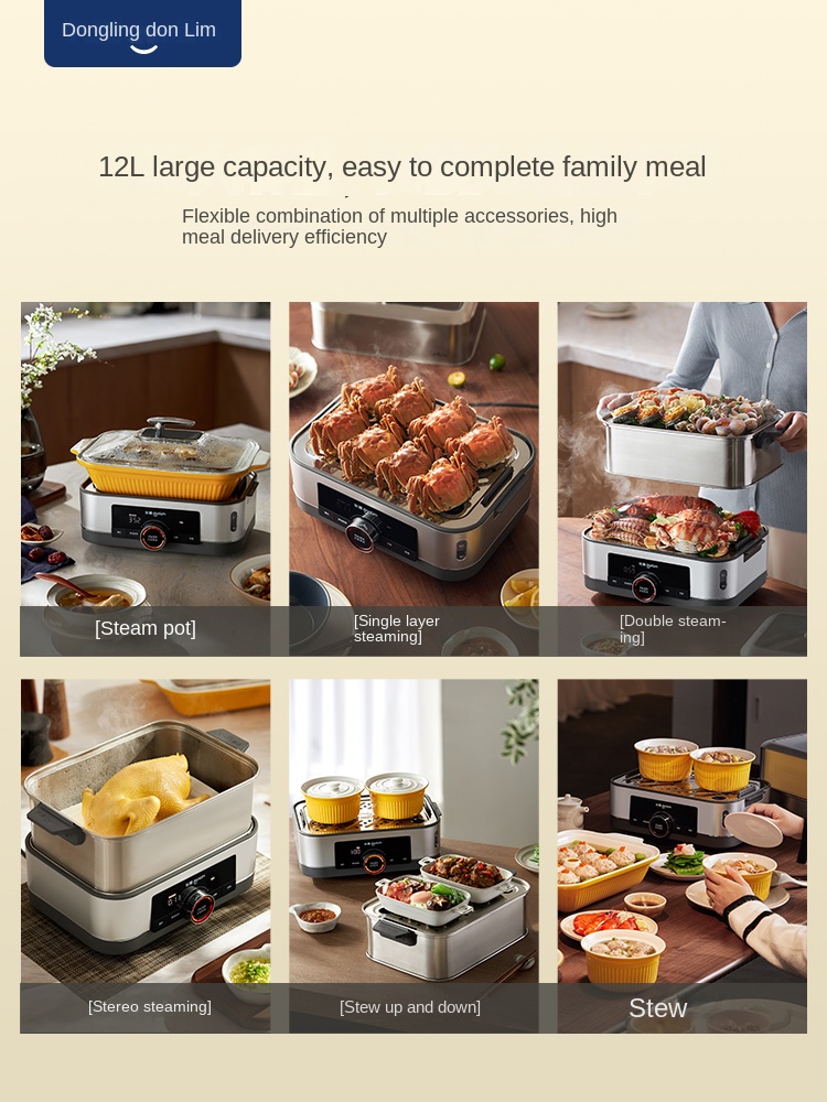 Donlim DL-1005 Multifunctionel - Commercial Kitchen Steamer recensie en prijs