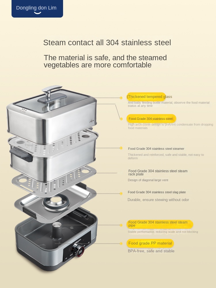 Donlim DL-1005 Multifunctionel - Commercial Kitchen Steamer recensie en prijs
