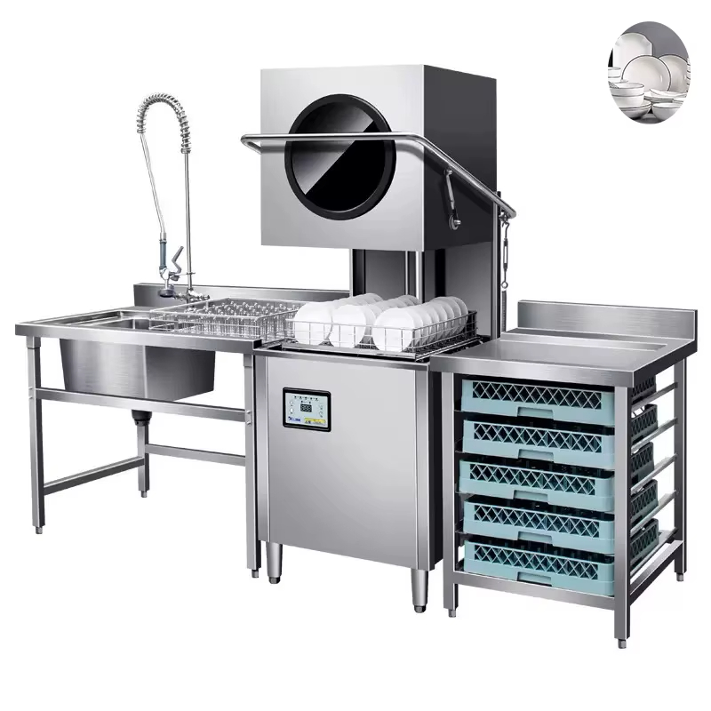 Industriële automatische vaatw - Commercial Kitchen Dishwasher recensie en prijs