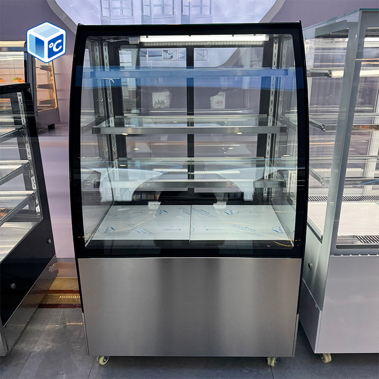 2-laags commerciële taartvitri - Refrigerated Display Case recensie en prijs
