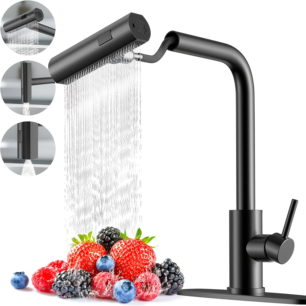 1-delige zwarte keukenkraan me - Commercial Kitchen Units recensie en prijs
