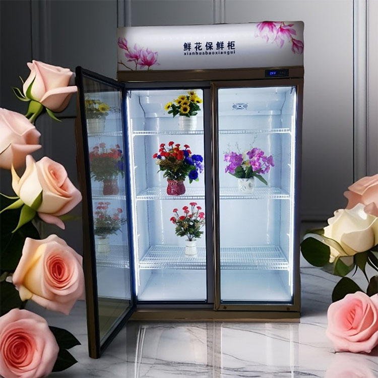 Koelvitrine voor bloemen, bloe - Refrigerated Display Case recensie en prijs
