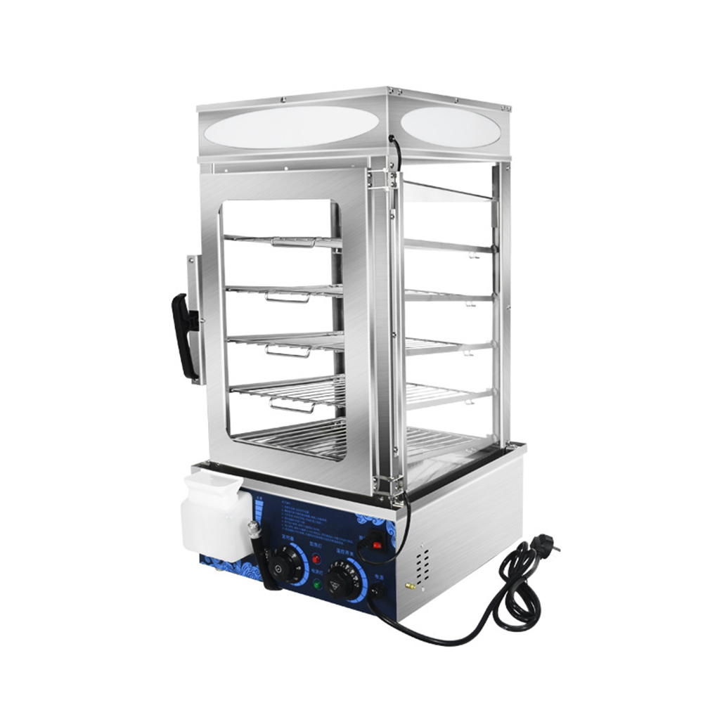 Elektrische commerciële roestv - Commercial Kitchen Steamer recensie en prijs