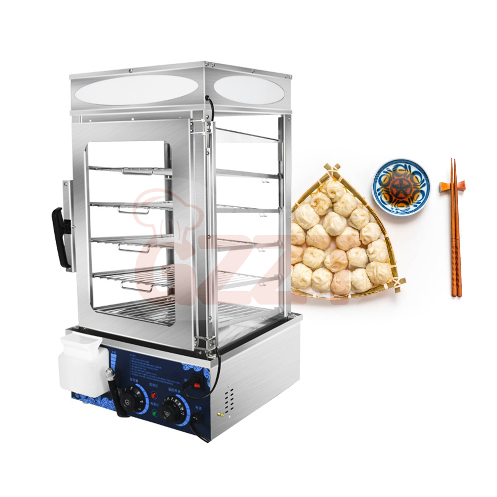 Elektrische commerciële roestv - Commercial Kitchen Steamer recensie en prijs