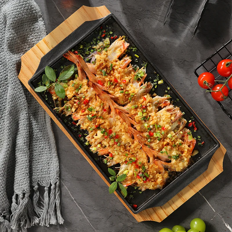Gietijzeren rechthoekige resta - Teppanyaki Grill Table recensie en prijs