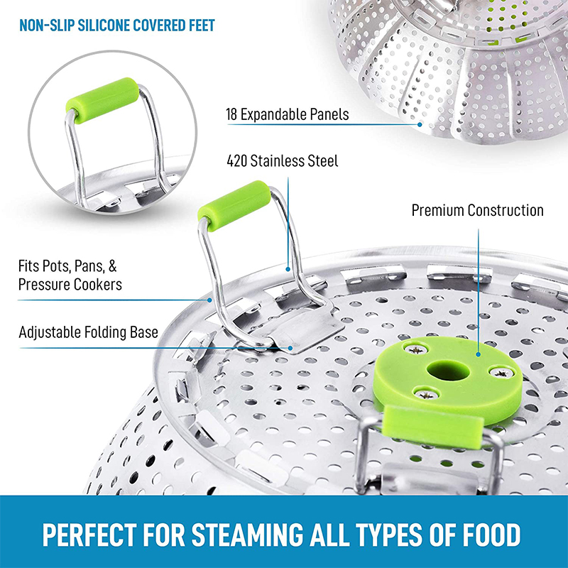9 inch roestvrijstalen lotus s - Commercial Kitchen Steamer recensie en prijs