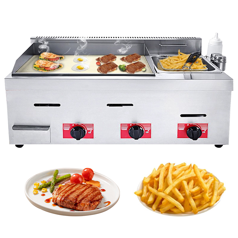 Commerciële tafelmodel gasplat - Teppanyaki Grill Table recensie en prijs
