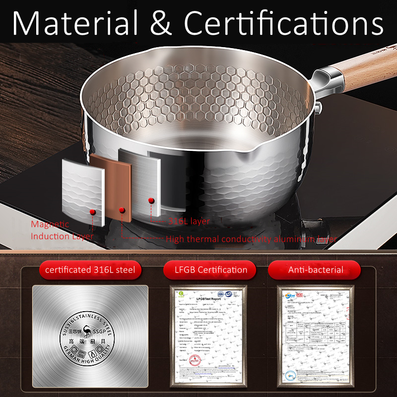 LFGB-gecertificeerde 316L roes - Soup Kettle Warmer recensie en prijs