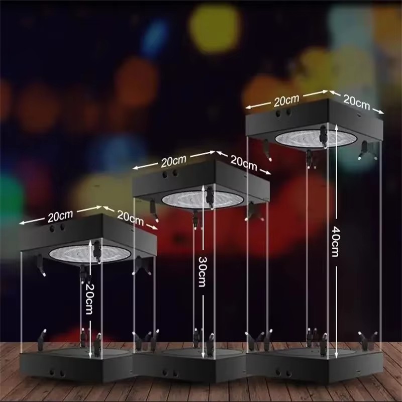 Draaiende LED-spot Acryl Box F - Refrigerated Display Case recensie en prijs