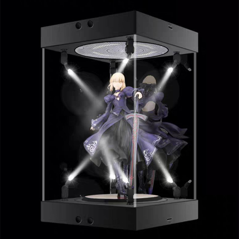 Draaiende LED-spot Acryl Box F - Refrigerated Display Case recensie en prijs