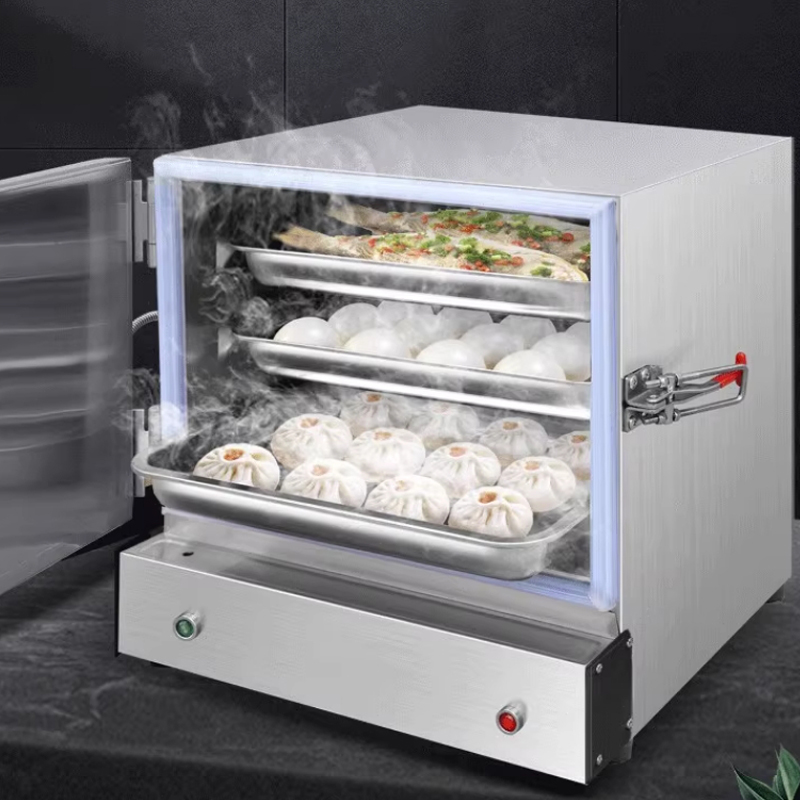 Elektrische stoompan van roest - Commercial Kitchen Steamer recensie en prijs