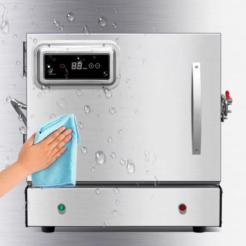 Elektrische stoompan van roest - Commercial Kitchen Steamer recensie en prijs