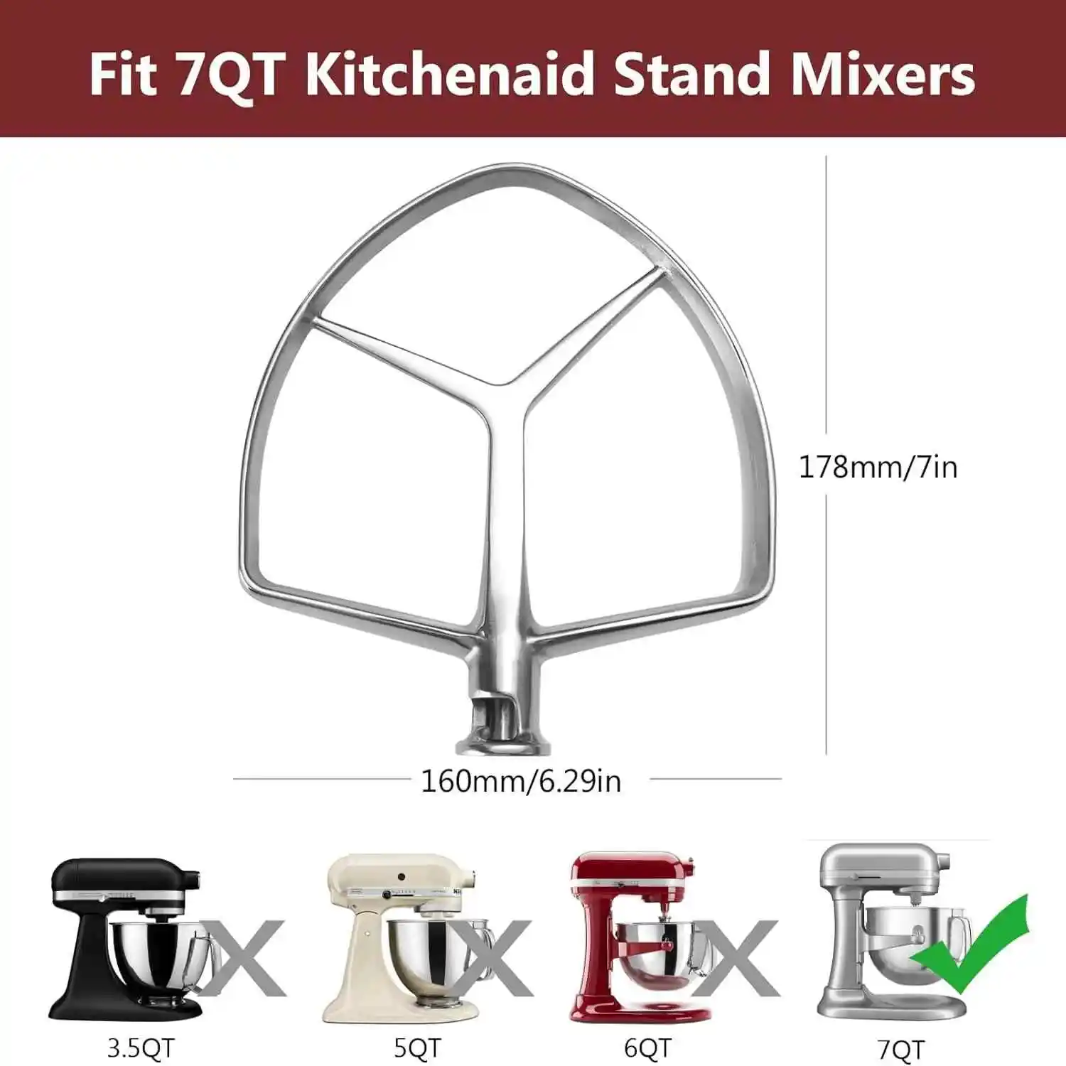 Voor Kitchenaid 7 Quart Mixer  - Commercial Kitchen Units recensie en prijs